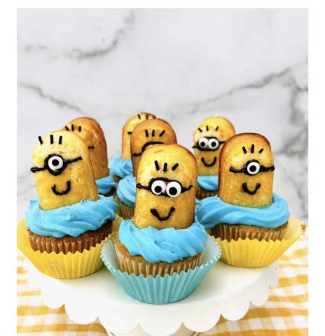 Minion Cupcakes