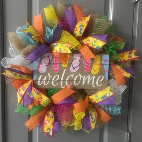 beach wreath example