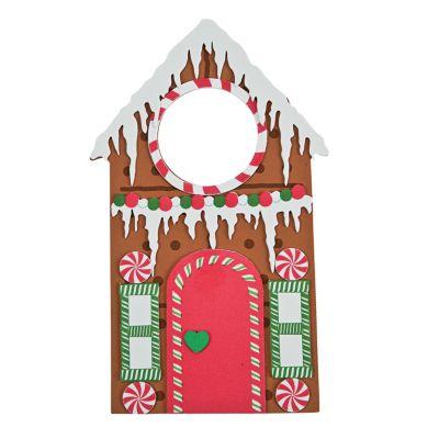 Gingerbread doorknob hanger craft kit