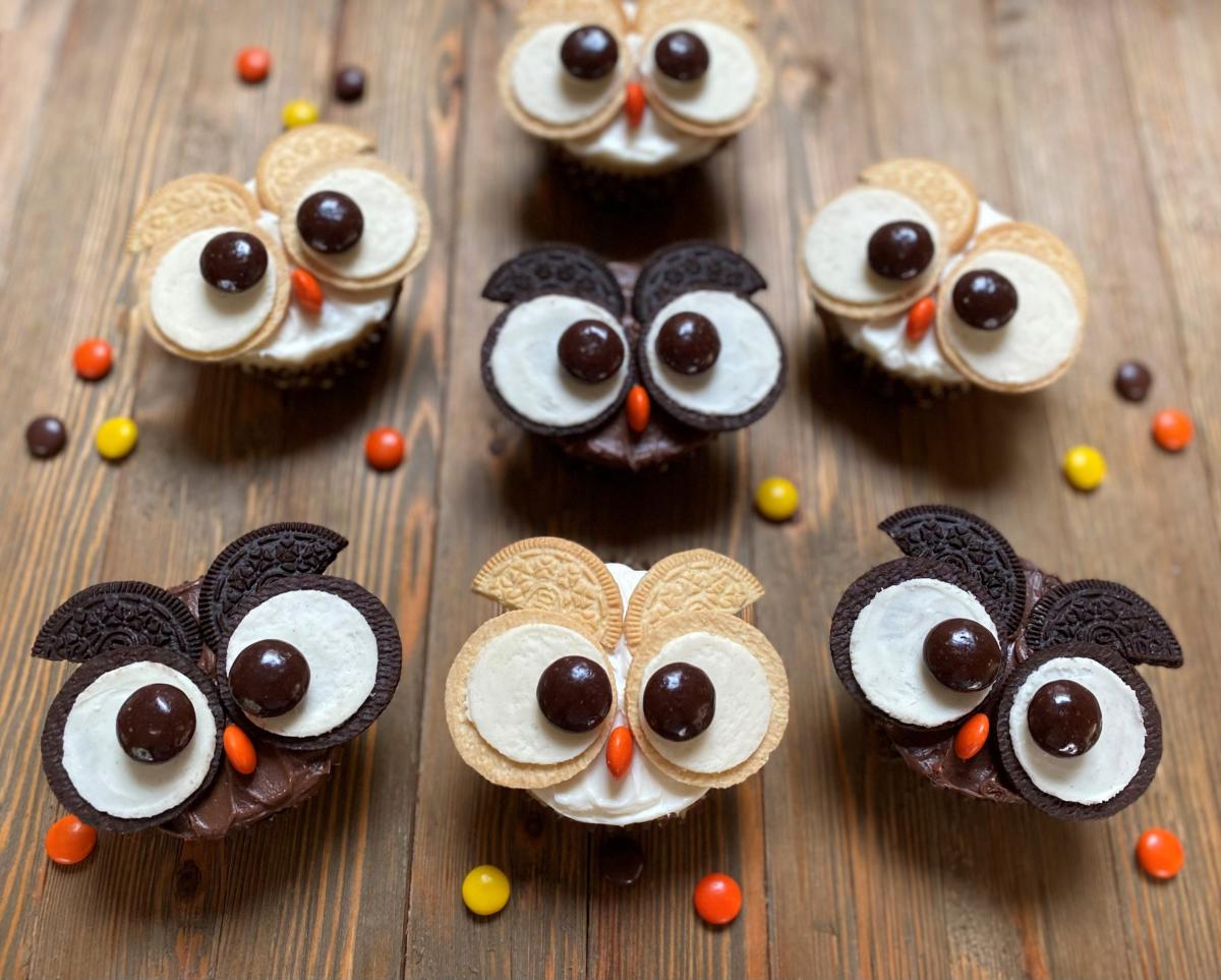 Owl Cupcakes